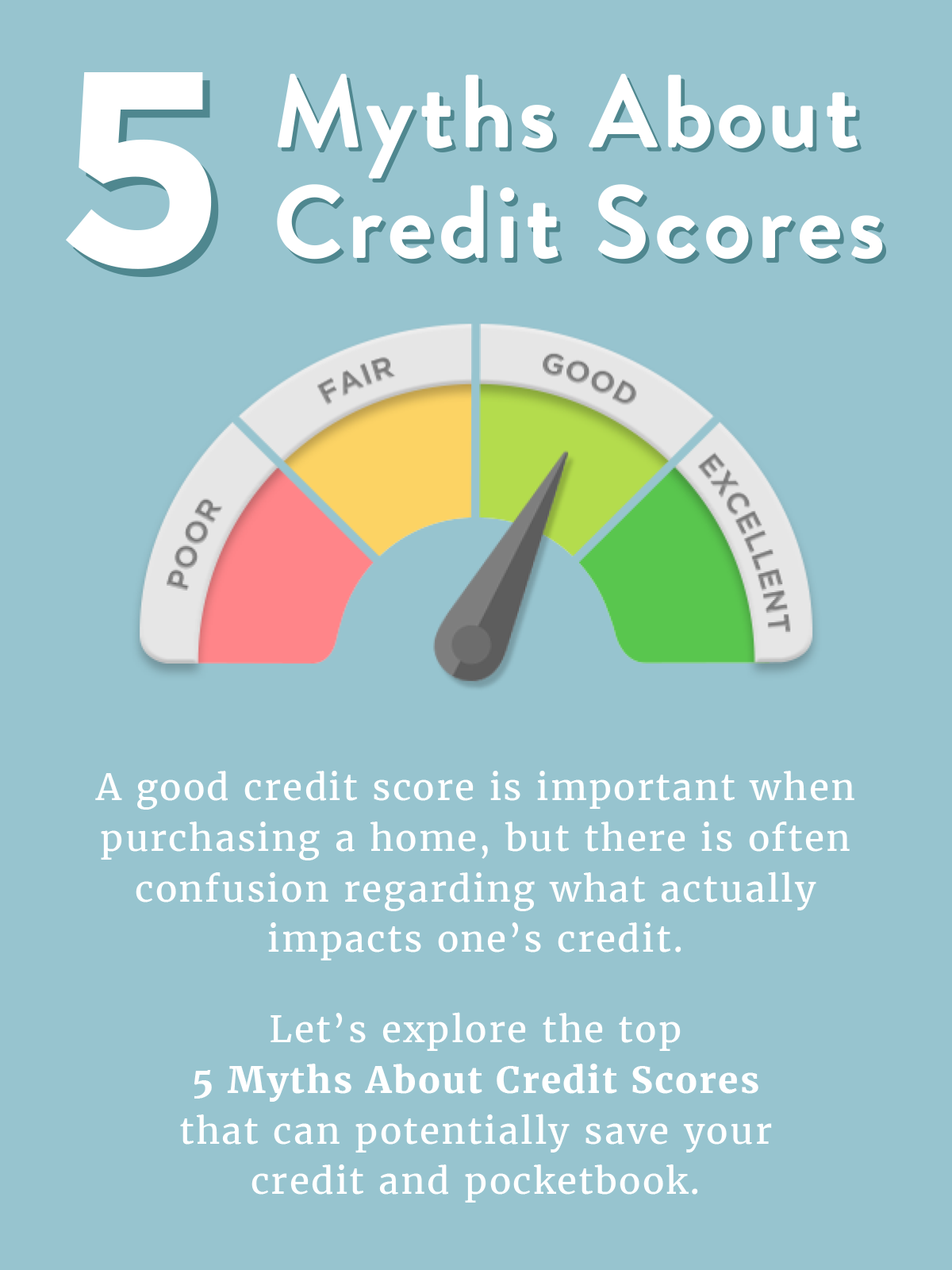 5 Myths About Credit Scores